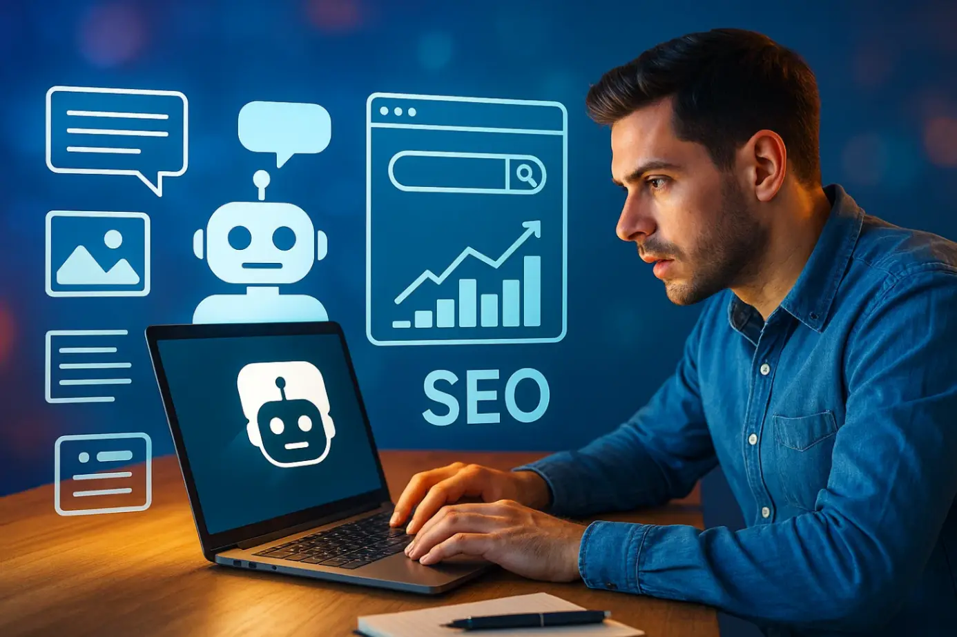 From Traditional Content Creation to AI-Assisted Writing